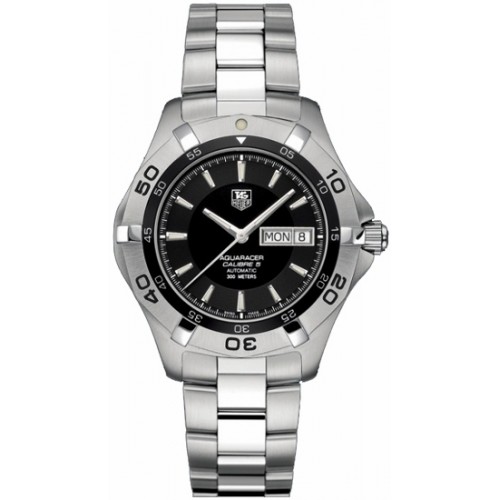 Tag Heuer Aquaracer 2000 Black Dial Date Date 300M Men's Watch WAF2010-BA0818 Tag Heuer Aquaracer 2000 Black Dial Date Date 300M Men's Watch WAF2010-BA0818